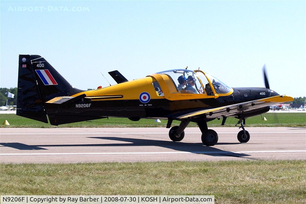 N9206F, 1974 Scottish Aviation Bulldog Series 120 Model 125 C/N BH120/298, Scottish Aviation SA.120-125 Bulldog [BH120/298] Oshkosh~N 30/07/2008
