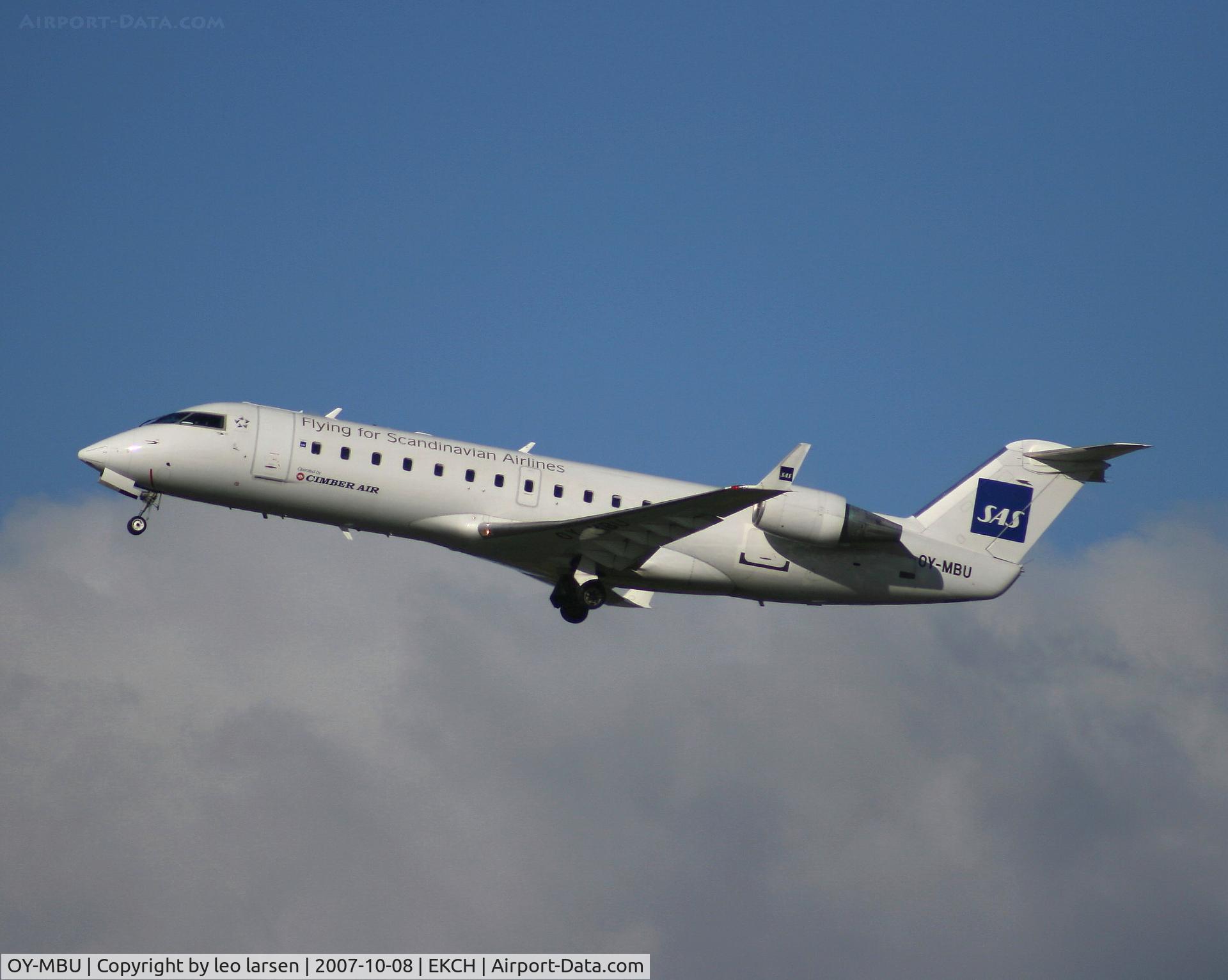 OY-MBU, 2000 Canadair CRJ-200LR (CL-600-2B19) C/N 7373, Copenhagen Kastrup 8.10.07