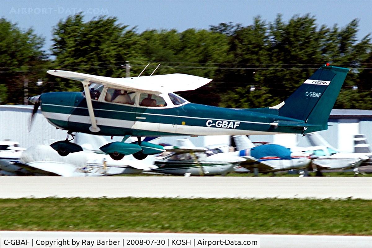C-GBAF, 1969 Cessna 172K Skyhawk C/N 17257297, Cessna 172K Skyhawk [172-57297] Oshkosh-Wittman Regional~N 30/07/2008