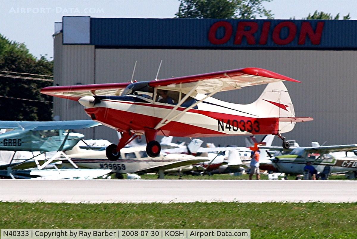 N40333, 1972 Maule M-4-220C Strata Rocket C/N 2108C, Maule M-4-220C Strata Rocket [2108C] Oshkosh-Wittman Regional~N 30/07/2008