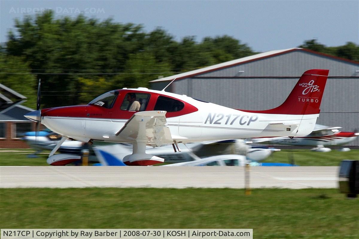 N217CP, Cirrus SR22 G3 GTS X Turbo C/N 3147, Cirrus Design SR-22GTSX Turbo [3147] Oshkosh-Wittman Regional~N 30/07/2008