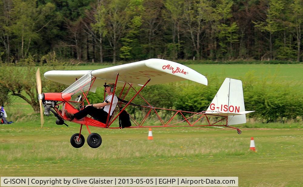 G-ISON, 2011 AirBikeUK Lite C/N 001, Originally and currently owned to, Airbikeuk Ltd in October 2011