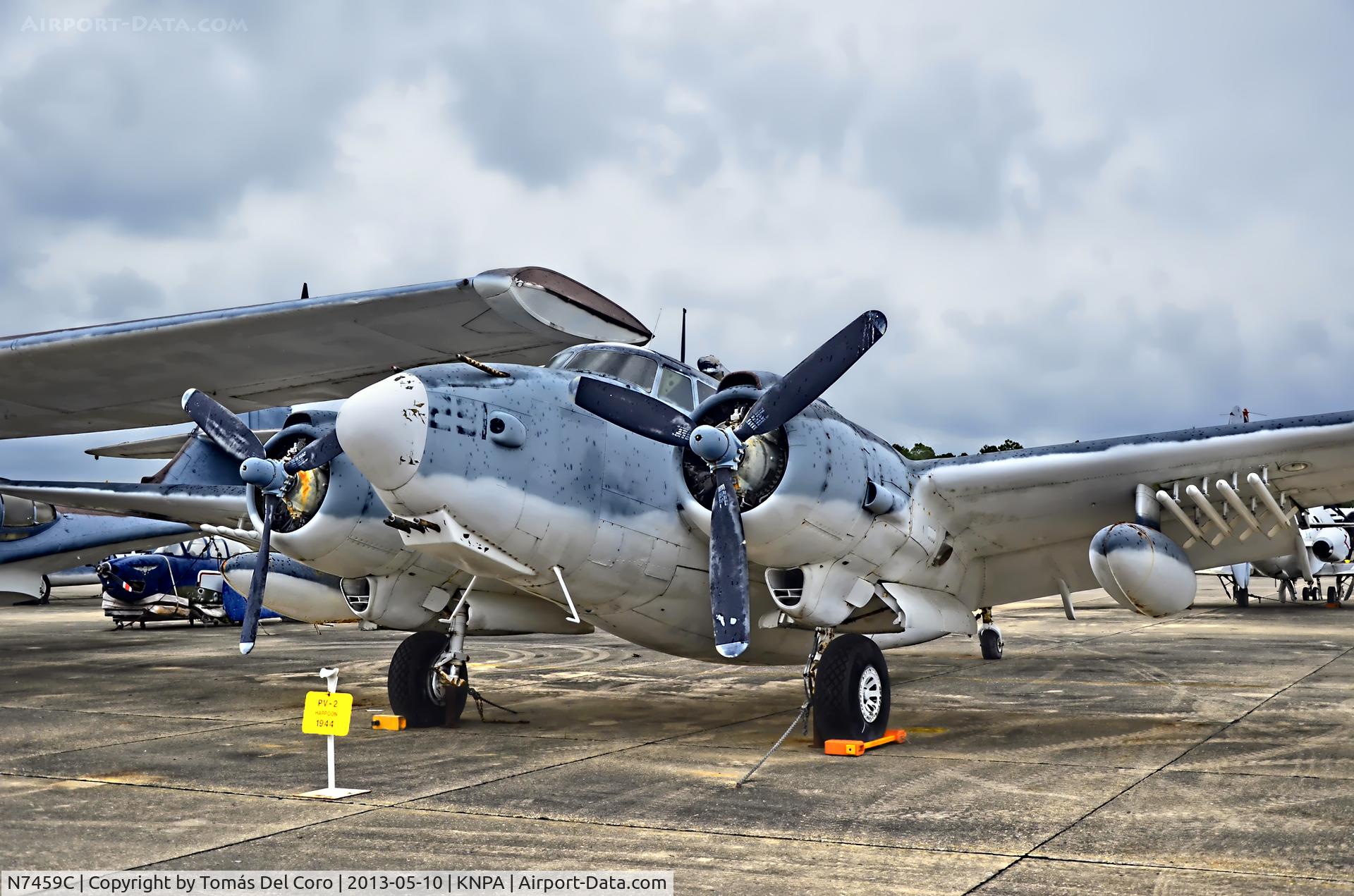 N7459C, Lockheed PV-2 Harpoon C/N 15-1196, 1944 Lockheed PV-2 Harpoon B/N 37230 (Converted to a PV-2T Configuration) (National Naval Aviation Museum)

National Naval Aviation Museum
TDelCoro
May 10, 2013