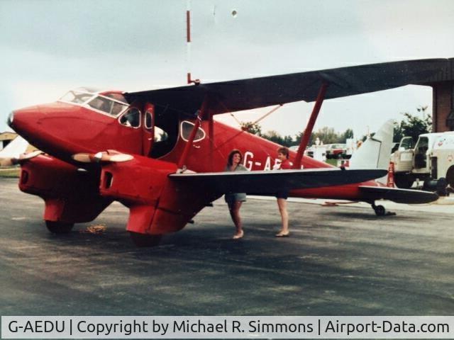 G-AEDU, 1937 De Havilland DH-90A Dragonfly C/N 7526, de Havilland Dragonfly 
 Haps Aerial Enterprise Inc. Sellersburg, IN