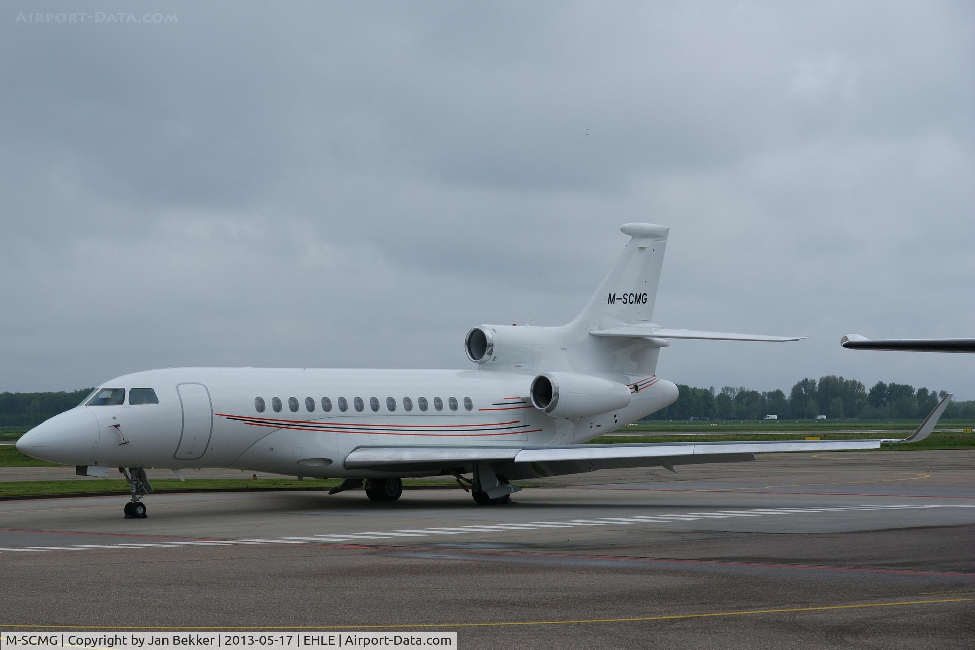 M-SCMG, 2011 Dassault Falcon 7X C/N 96, Lelystad Airport