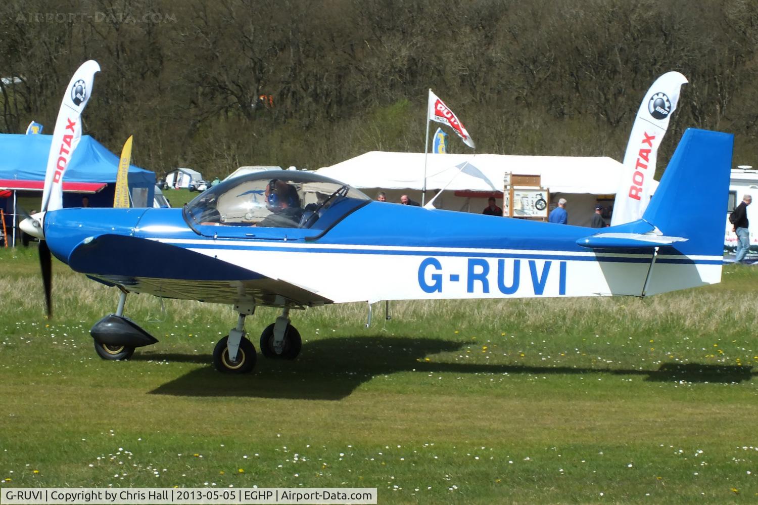 G-RUVI, 2003 Zenair CH-601UL Zodiac C/N PFA 162A-13933, at the LAA Microlight Trade Fair, Popham