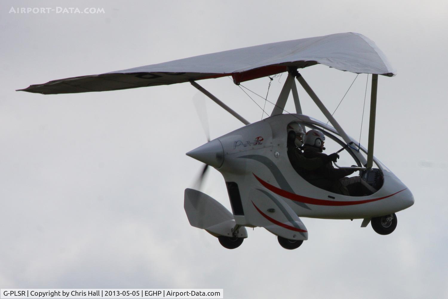 G-PLSR, 2011 P&M Aviation PulsR C/N 8607, at the LAA Microlight Trade Fair, Popham
