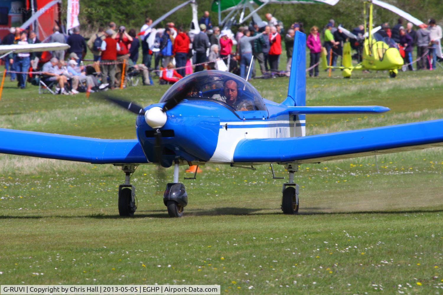 G-RUVI, 2003 Zenair CH-601UL Zodiac C/N PFA 162A-13933, at the LAA Microlight Trade Fair, Popham