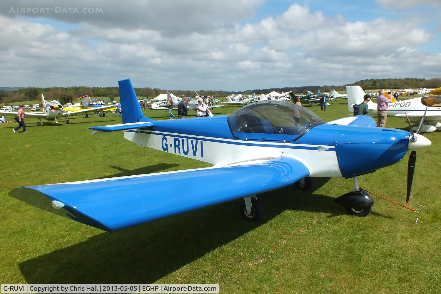 G-RUVI, 2003 Zenair CH-601UL Zodiac C/N PFA 162A-13933, at the LAA Microlight Trade Fair, Popham