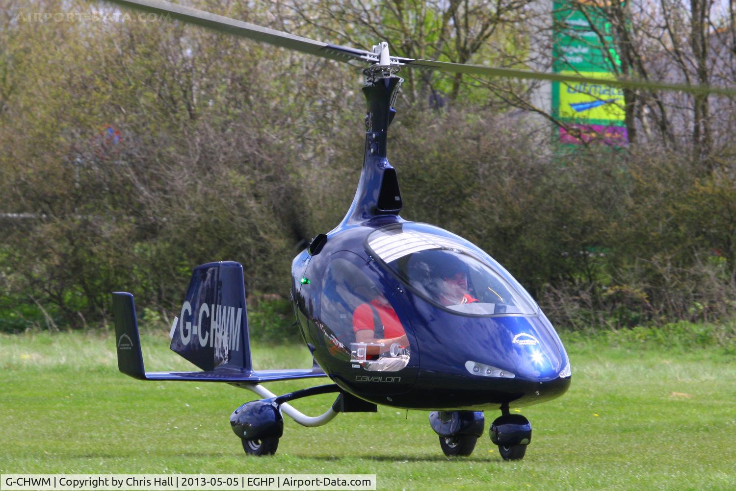 G-CHWM, 2013 Rotorsport UK Cavalon C/N RSUK/CVLN/002, at the LAA Microlight Trade Fair, Popham