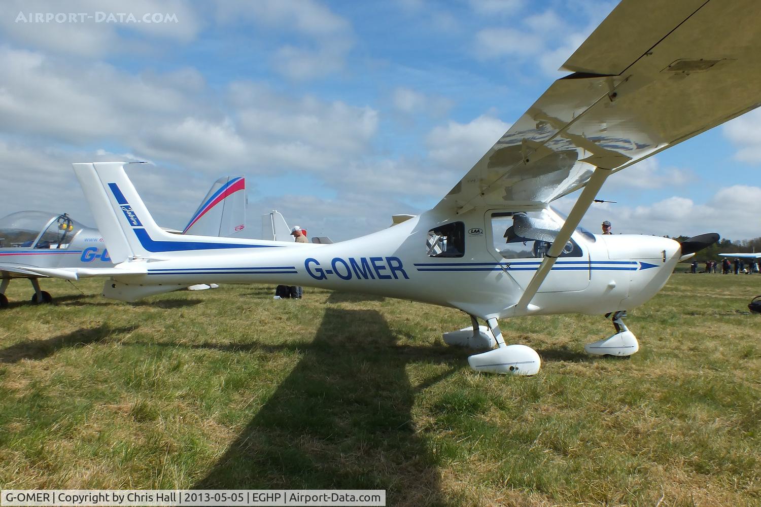 G-OMER, 2002 Jabiru UL-450 C/N PFA 274A-13823, at the LAA Microlight Trade Fair, Popham