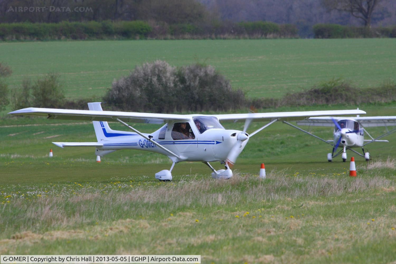G-OMER, 2002 Jabiru UL-450 C/N PFA 274A-13823, at the LAA Microlight Trade Fair, Popham