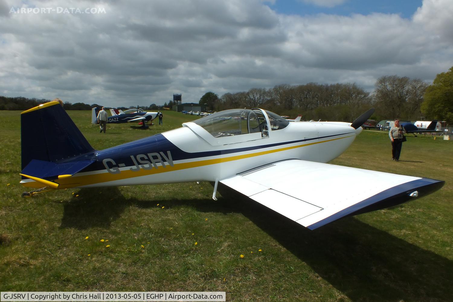 G-JSRV, 2006 Vans RV-6 C/N PFA 181A-14407, at the LAA Microlight Trade Fair, Popham