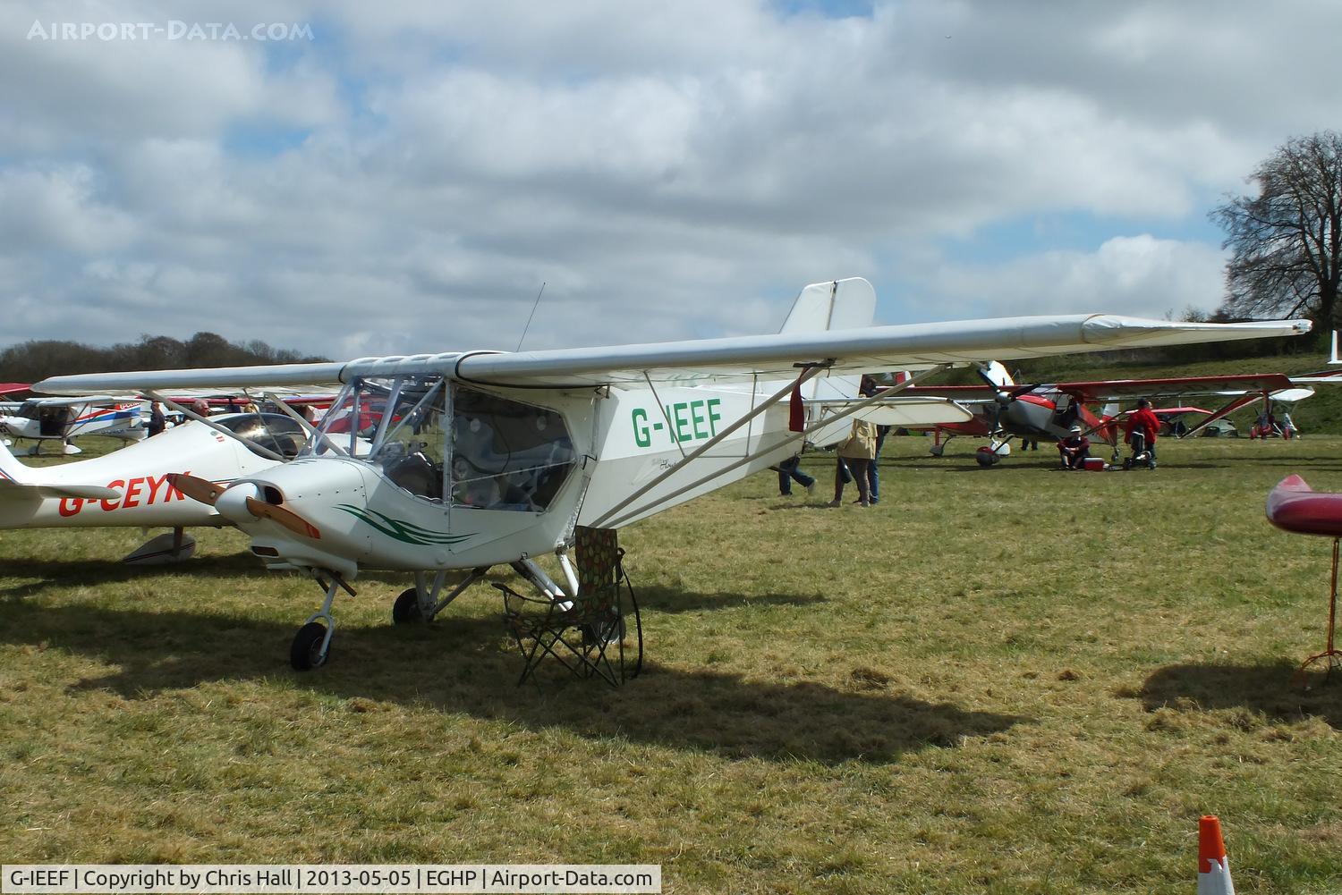 G-IEEF, 2009 Raj Hamsa X-Air Hawk C/N 1171, at the LAA Microlight Trade Fair, Popham