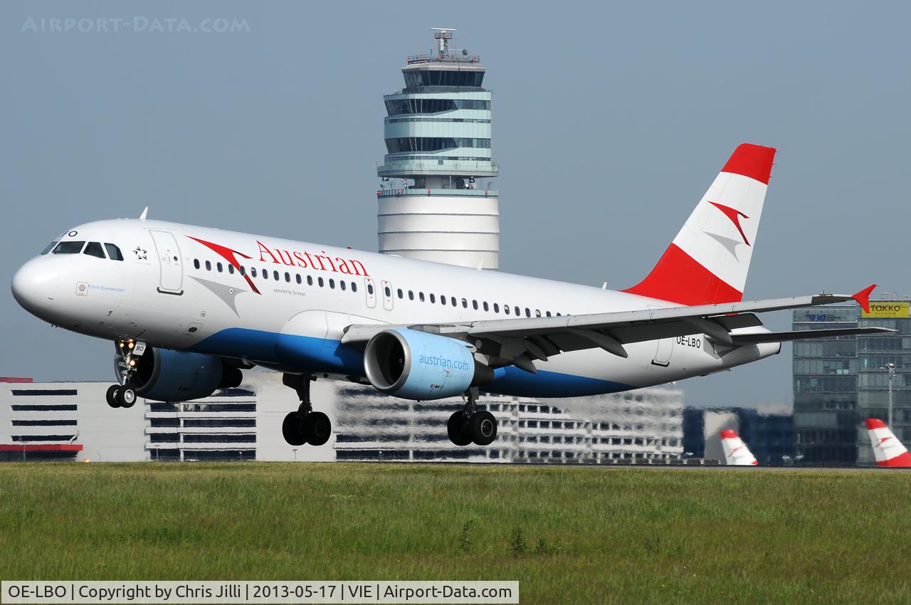 OE-LBO, 1998 Airbus A320-214 C/N 776, Austrian Airlines