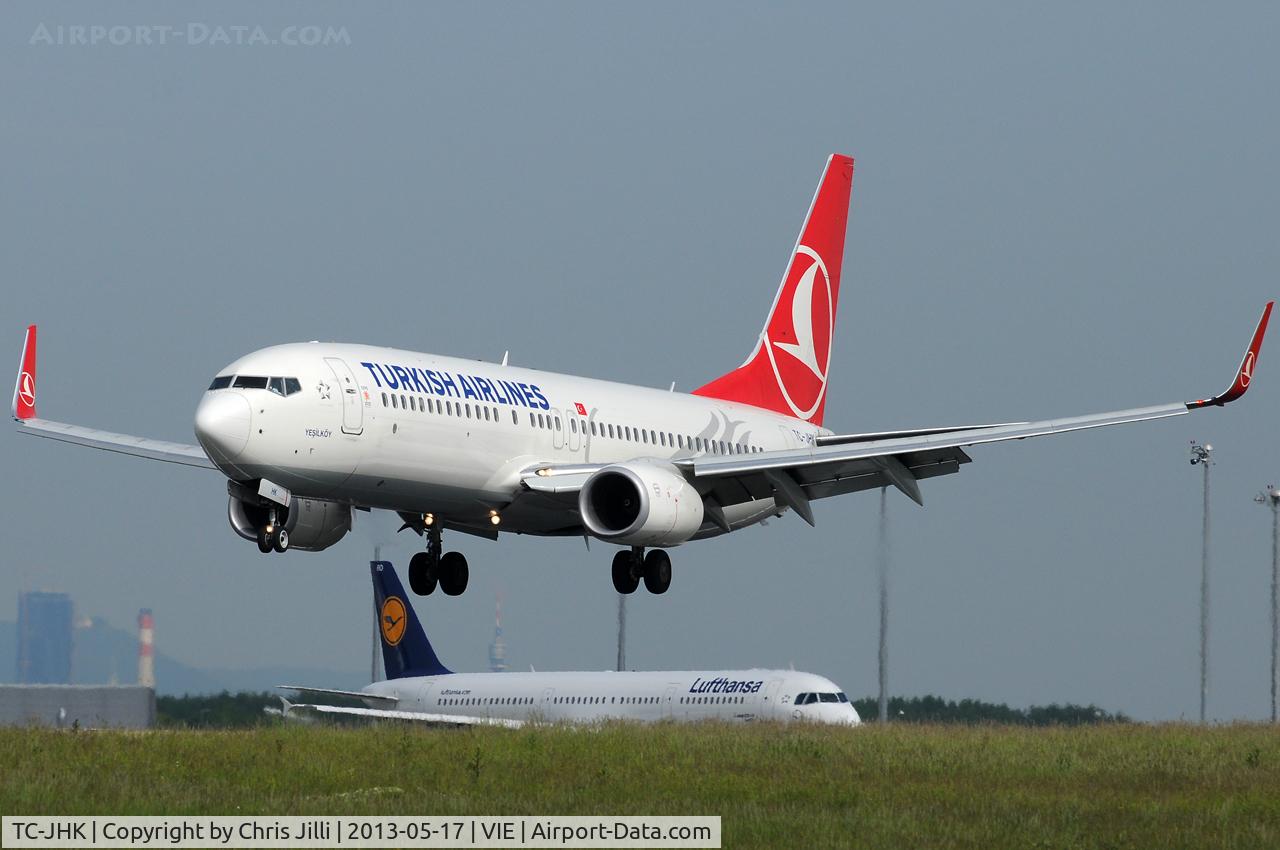 TC-JHK, 2011 Boeing 737-8F2 C/N 40975, Turkish Airlines