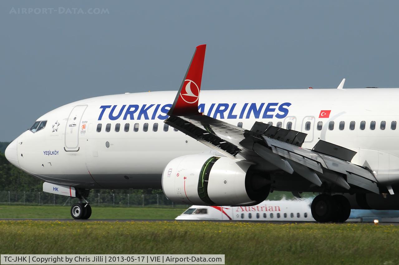 TC-JHK, 2011 Boeing 737-8F2 C/N 40975, Turkish Airlines