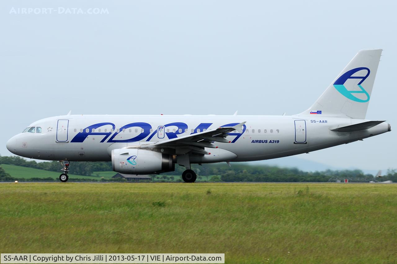 S5-AAR, 2010 Airbus A319-132 C/N 4301, Adria Airways