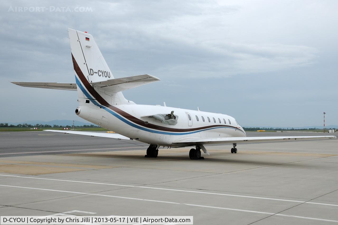 D-CYOU, 2007 Cessna 680 Citation Sovereign C/N 680-0156, Private