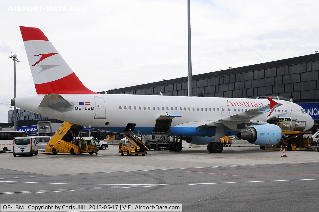OE-LBM, 2001 Airbus A320-214 C/N 1504, Austrian AIrlines