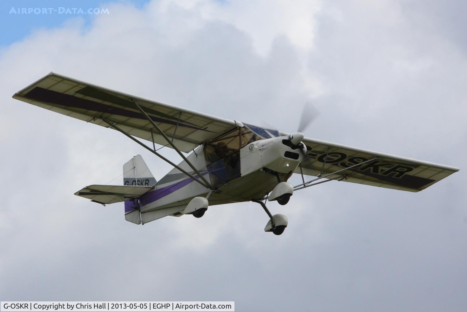 G-OSKR, 2003 Skyranger 912(2) C/N BMAA/HB/249, at the LAA Microlight Trade Fair, Popham
