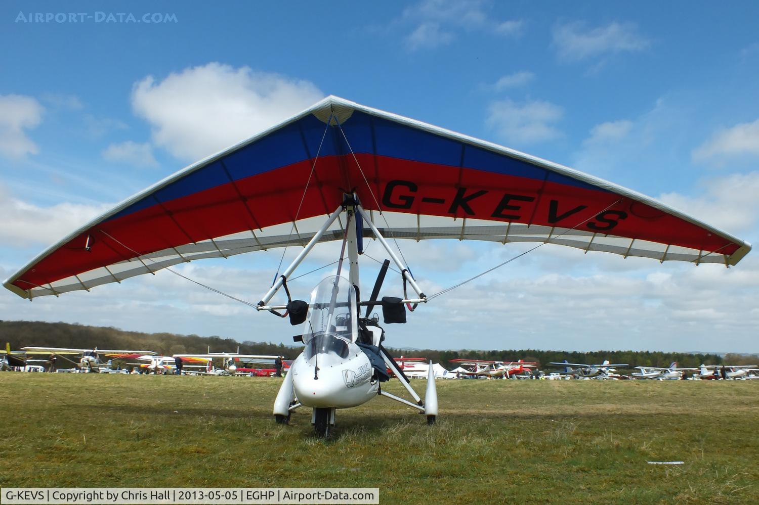 G-KEVS, 2007 P&M Aviation Quik GT450 C/N 8311, at the LAA Microlight Trade Fair, Popham