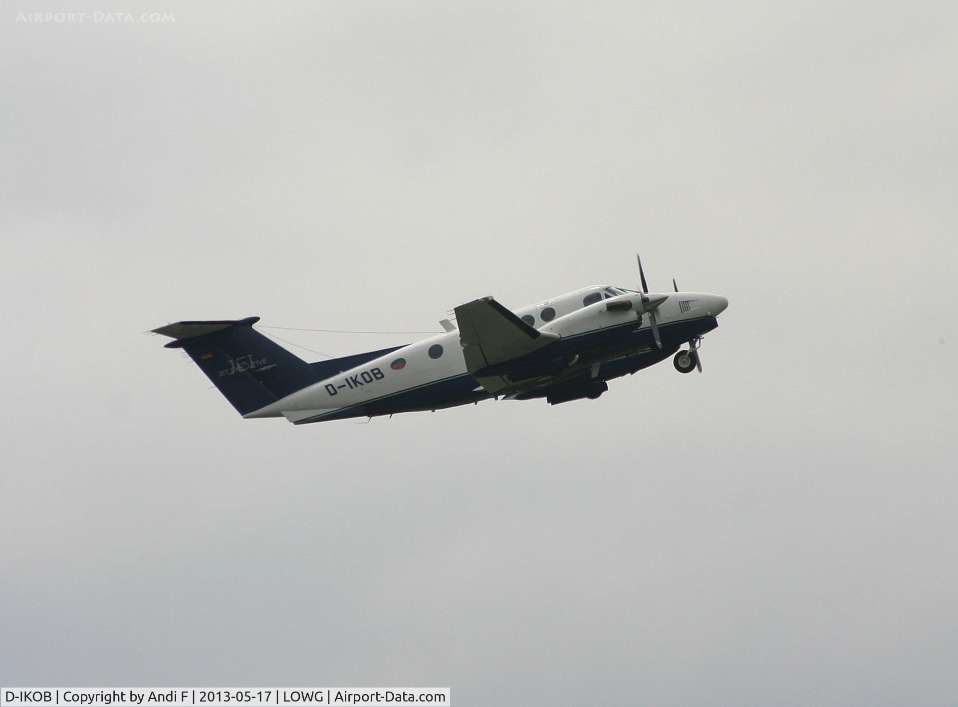 D-IKOB, 1981 Beech B200 King Air King Air C/N BB-921, Jet Executive Beech B200 Super King Air