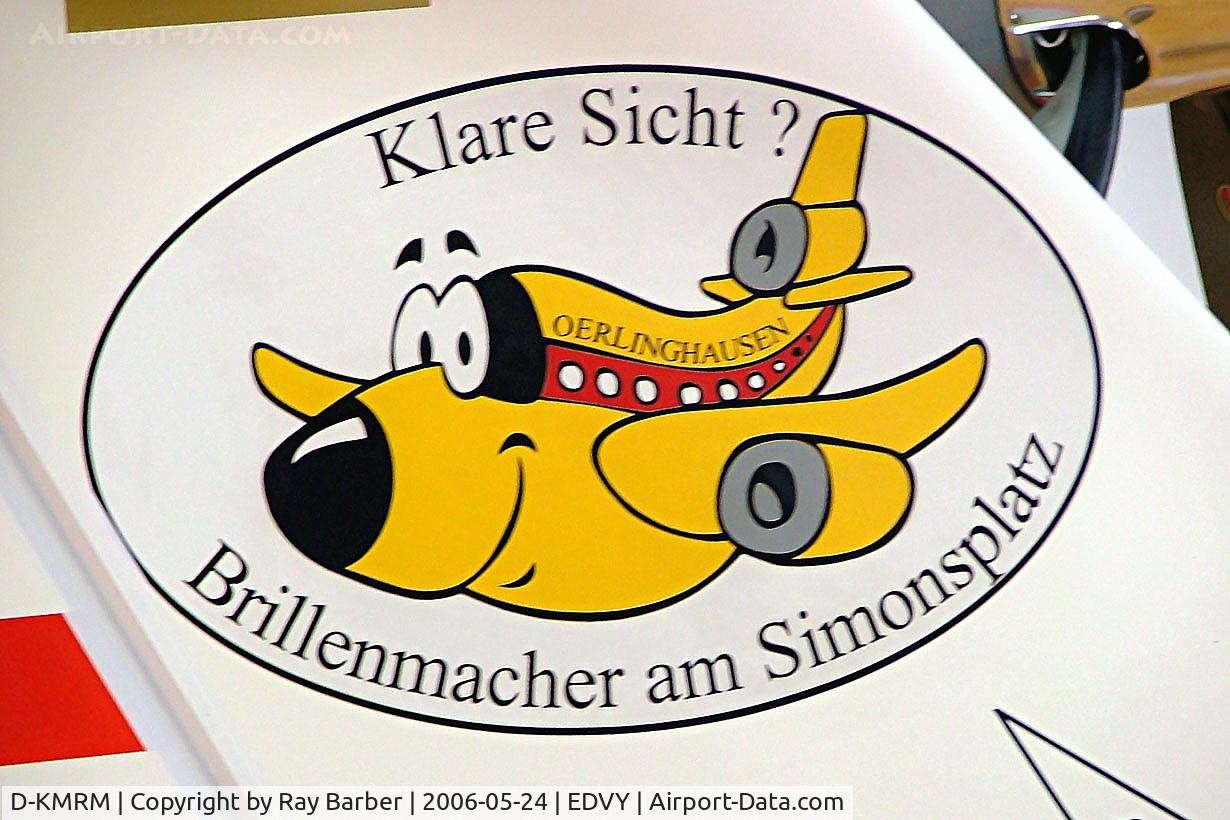 D-KMRM, 1982 Grob G-109 C/N 6076, Grob G.109 [6076] Porta Westfalica~D 24/05/2006. Design on the tail.