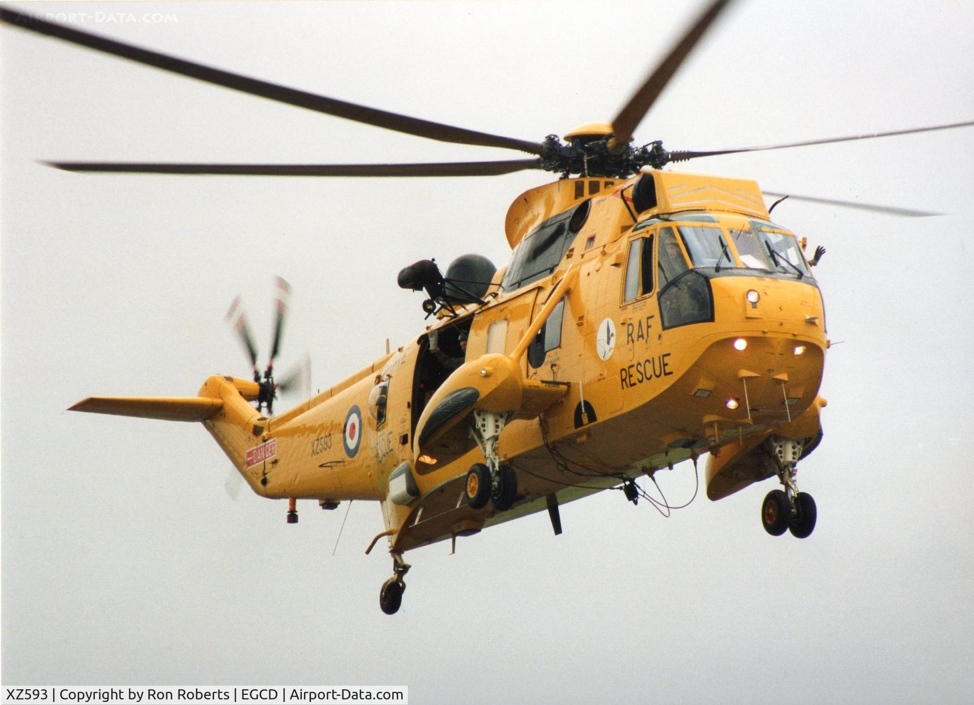 XZ593, 1978 Westland Sea King HAR.3 C/N WA859, Woodford Airshow