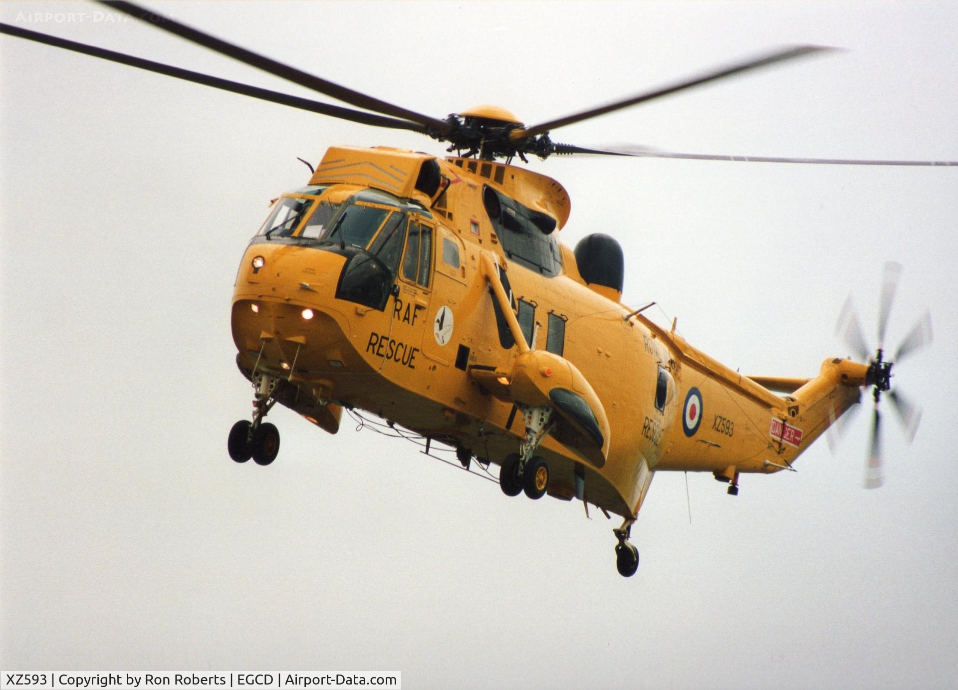 XZ593, 1978 Westland Sea King HAR.3 C/N WA859, Woodford Airshow