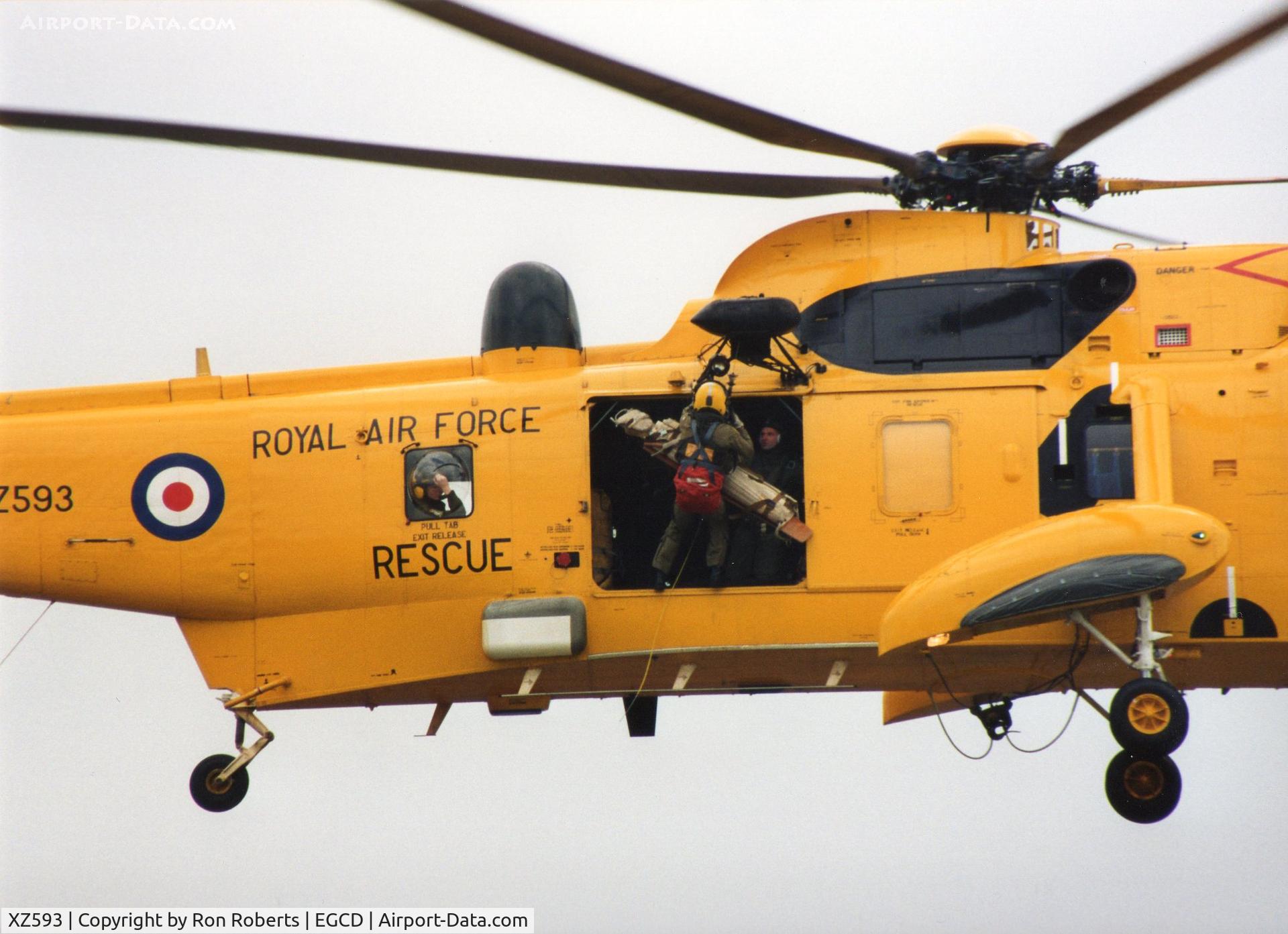 XZ593, 1978 Westland Sea King HAR.3 C/N WA859, Woodford Airshow