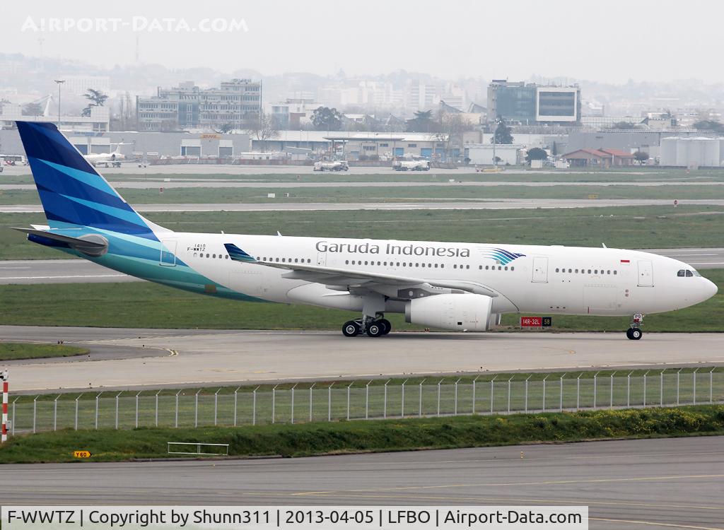 F-WWTZ, 2013 Airbus A330-243 C/N 1410, C/n 1410 - To be PK-GPQ