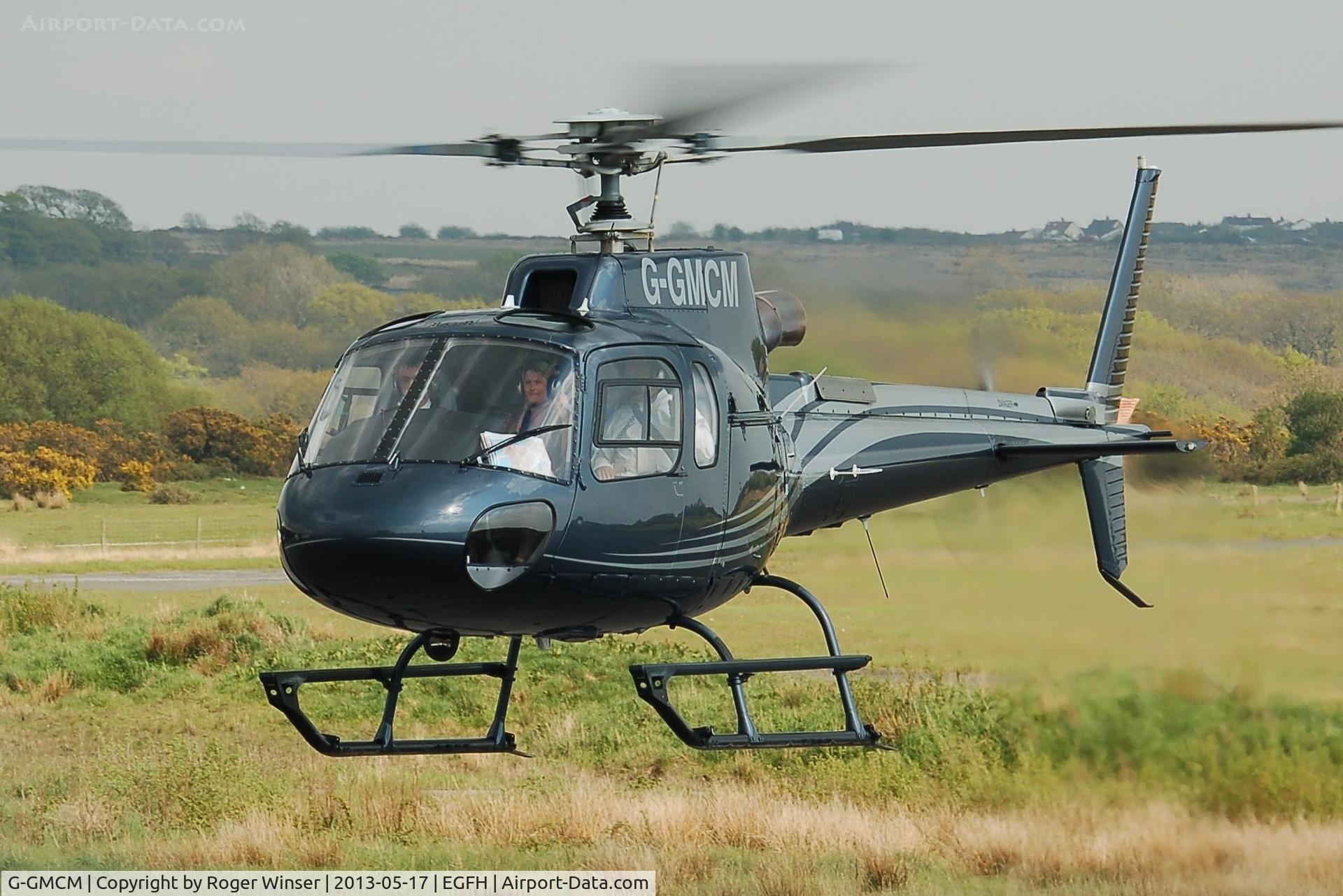 G-GMCM, 2008 Eurocopter AS-350B-3 Ecureuil Ecureuil C/N 4576, Visiting Ecureuil.