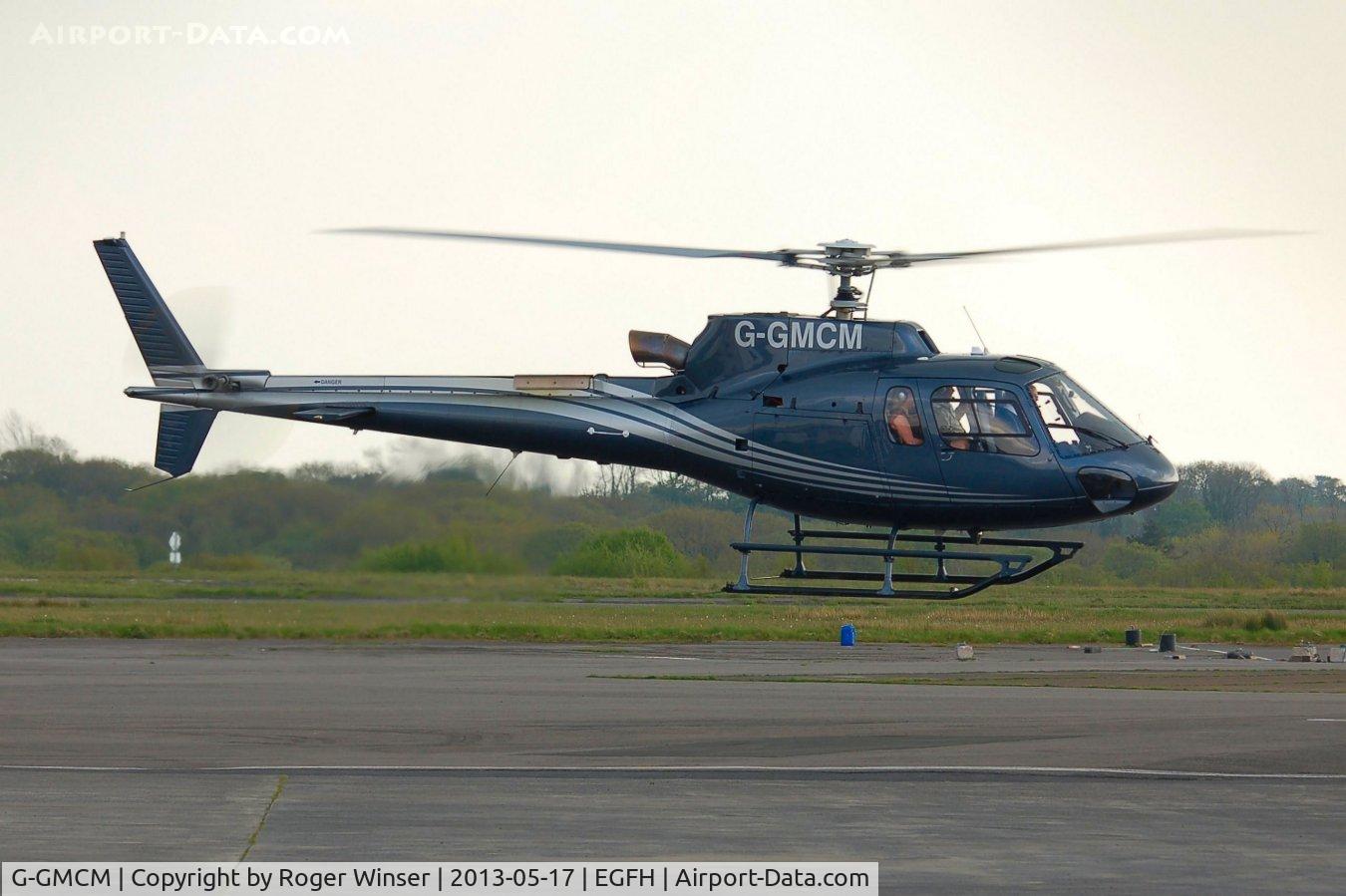 G-GMCM, 2008 Eurocopter AS-350B-3 Ecureuil Ecureuil C/N 4576, Visiting Ecureuil.