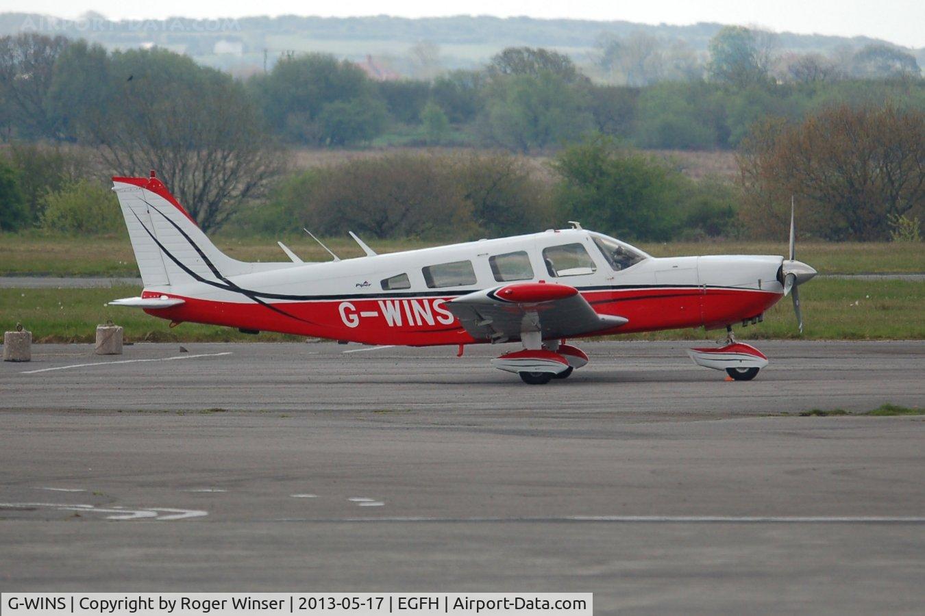 G-WINS, 1976 Piper PA-32-300 Cherokee Six Cherokee Six C/N 32-7640065, Visiting Cherokee Six.
