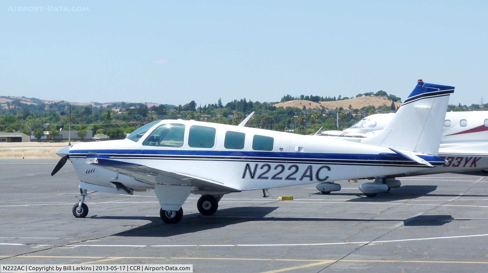 N222AC, 1977 Beech A36 Bonanza 36 C/N E-1125, Visitor