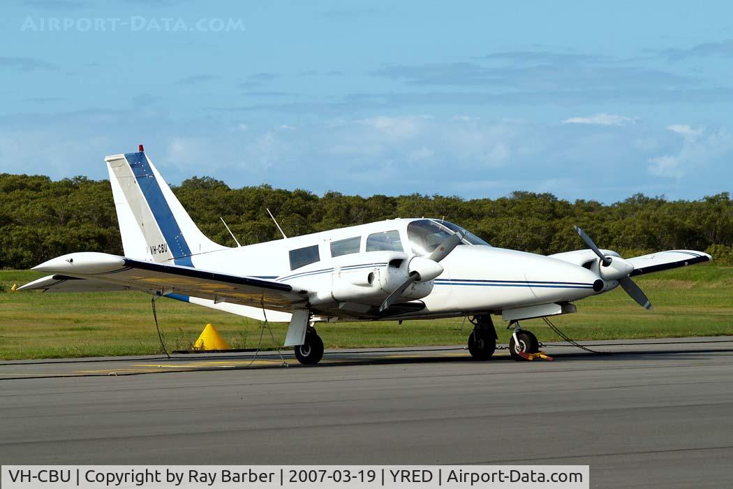 VH-CBU, 1972 Piper PA-34-200 C/N 34-7250212, Piper PA-34-200 Seneca [34-7250212] Redcliffe~VH 19/03/2007