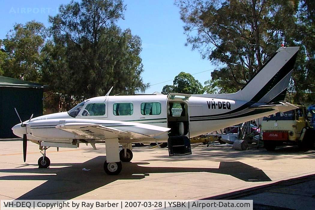 VH-DEQ, 1980 Piper PA-31-325 Navajo C/R C/N 31-8012091, Piper PA-31-325 Navajo C/R [31-8012091] Sydney-Bankstown~VH 28/03/2007