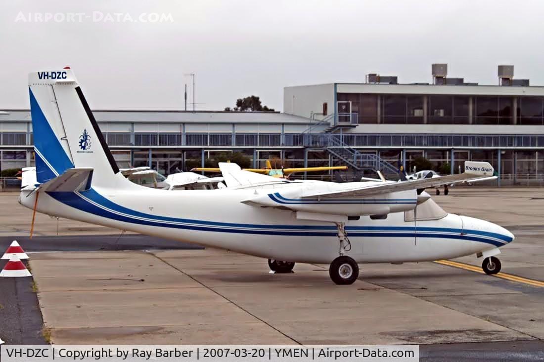 VH-DZC, 1975 Rockwell International 500-S C/N 3226, Aero Commander 500S Shrike Commander [3226] Melbourne-Essendon~VH 20/03/2007