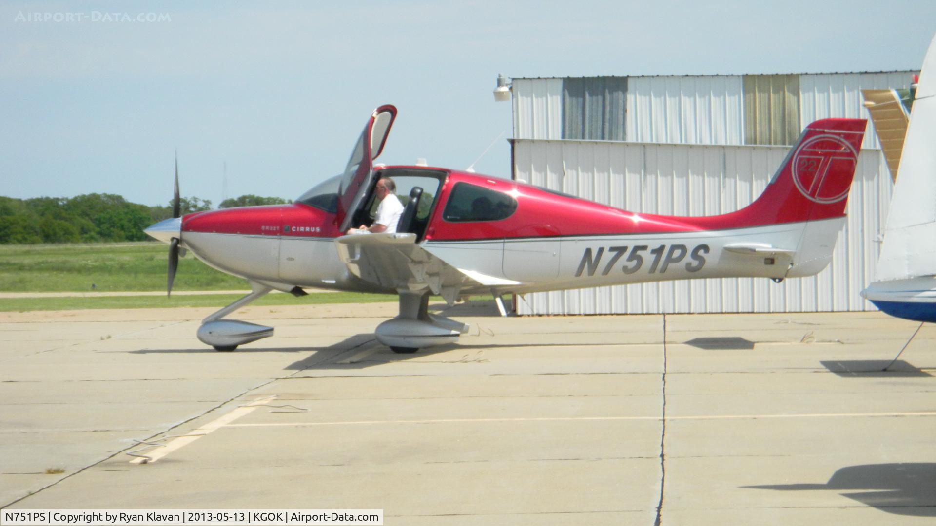 N751PS, Cirrus SR22T C/N 0245, Guthrie-Edmond Regional Airport