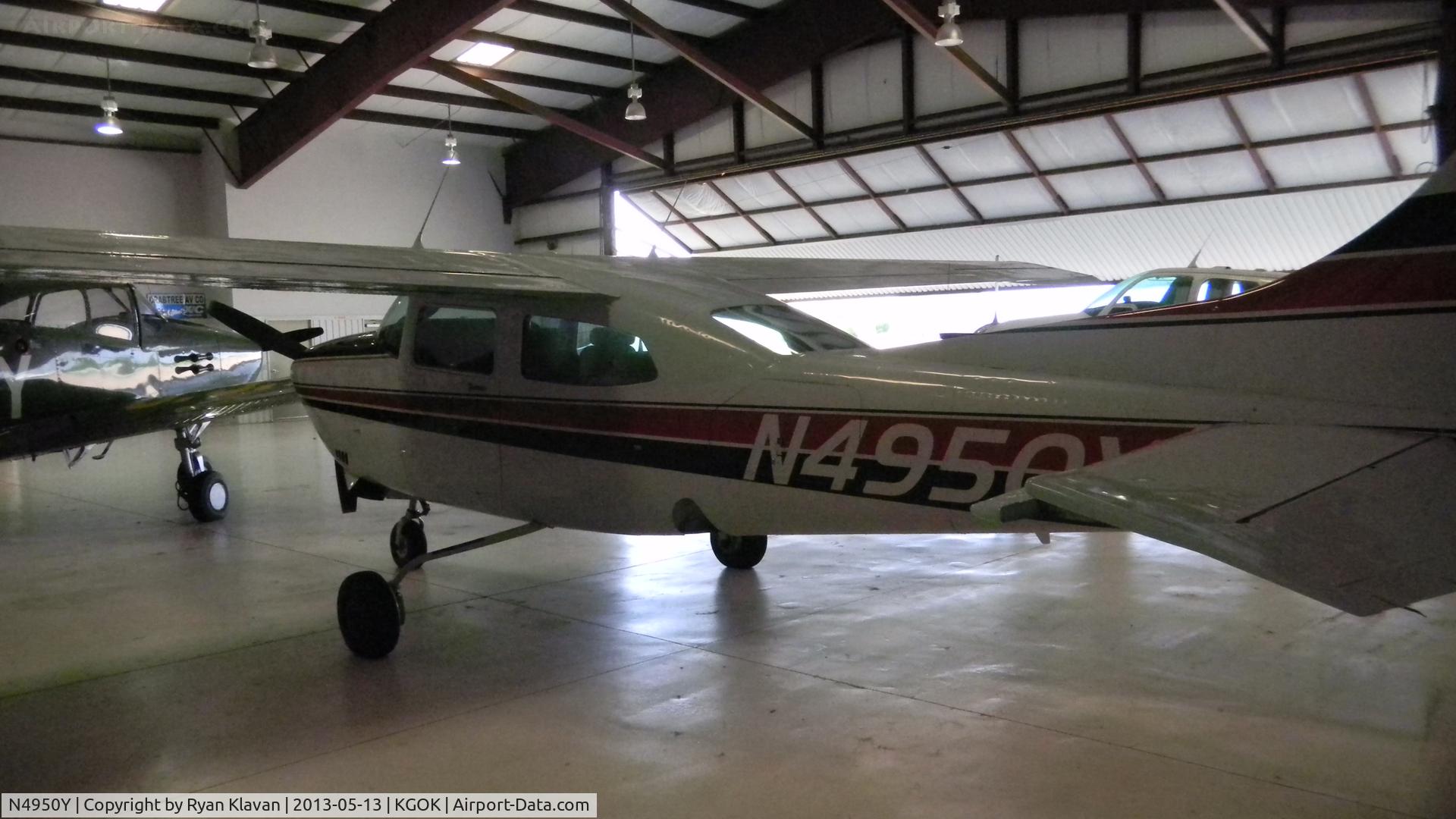 N4950Y, 1980 Cessna T210N Turbo Centurion C/N 21064056, Guthrie-Edmond Regional Airport