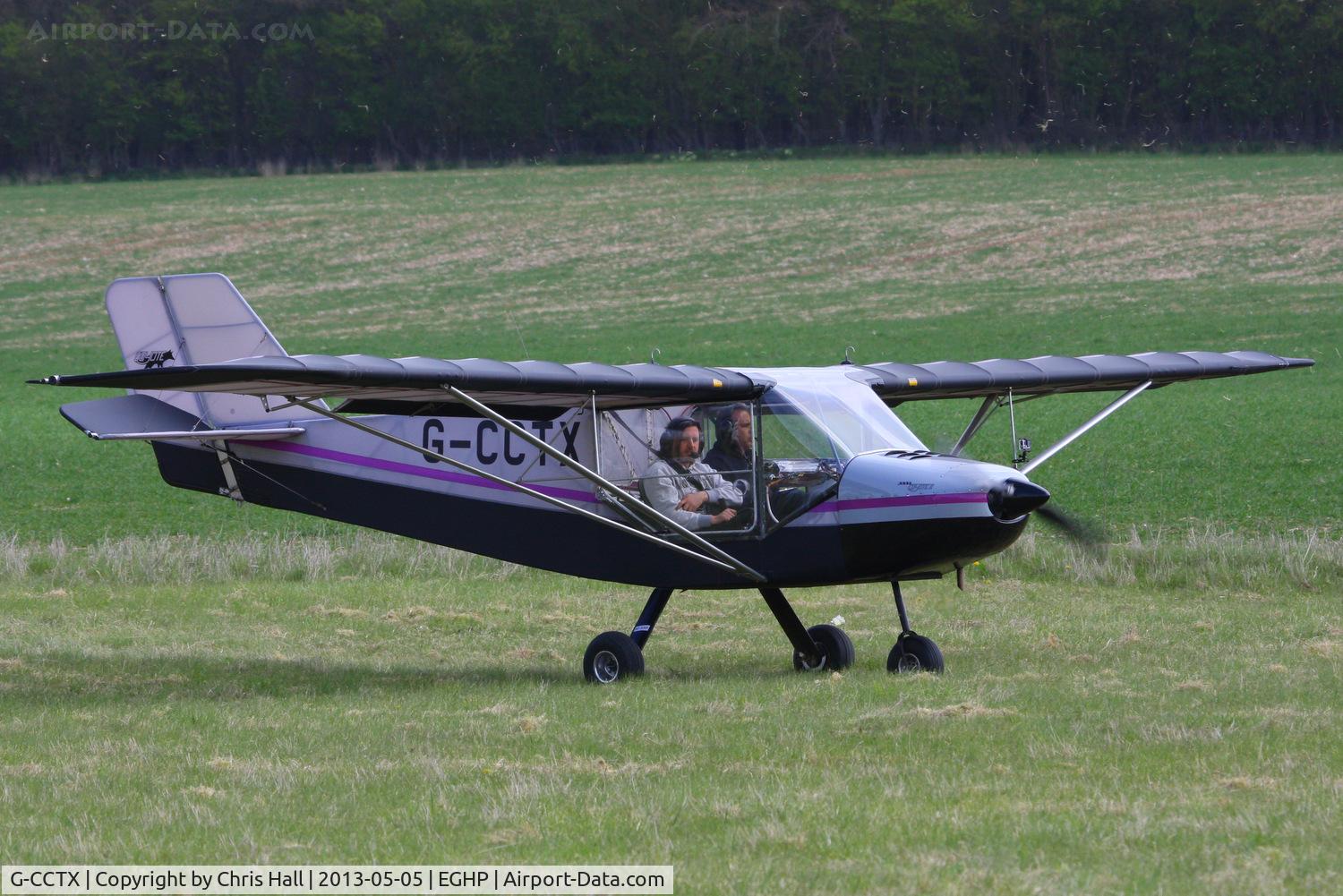 G-CCTX, 2004 Rans S-6ES Coyote II C/N PFA 204-14143, at the LAA Microlight Trade Fair, Popham