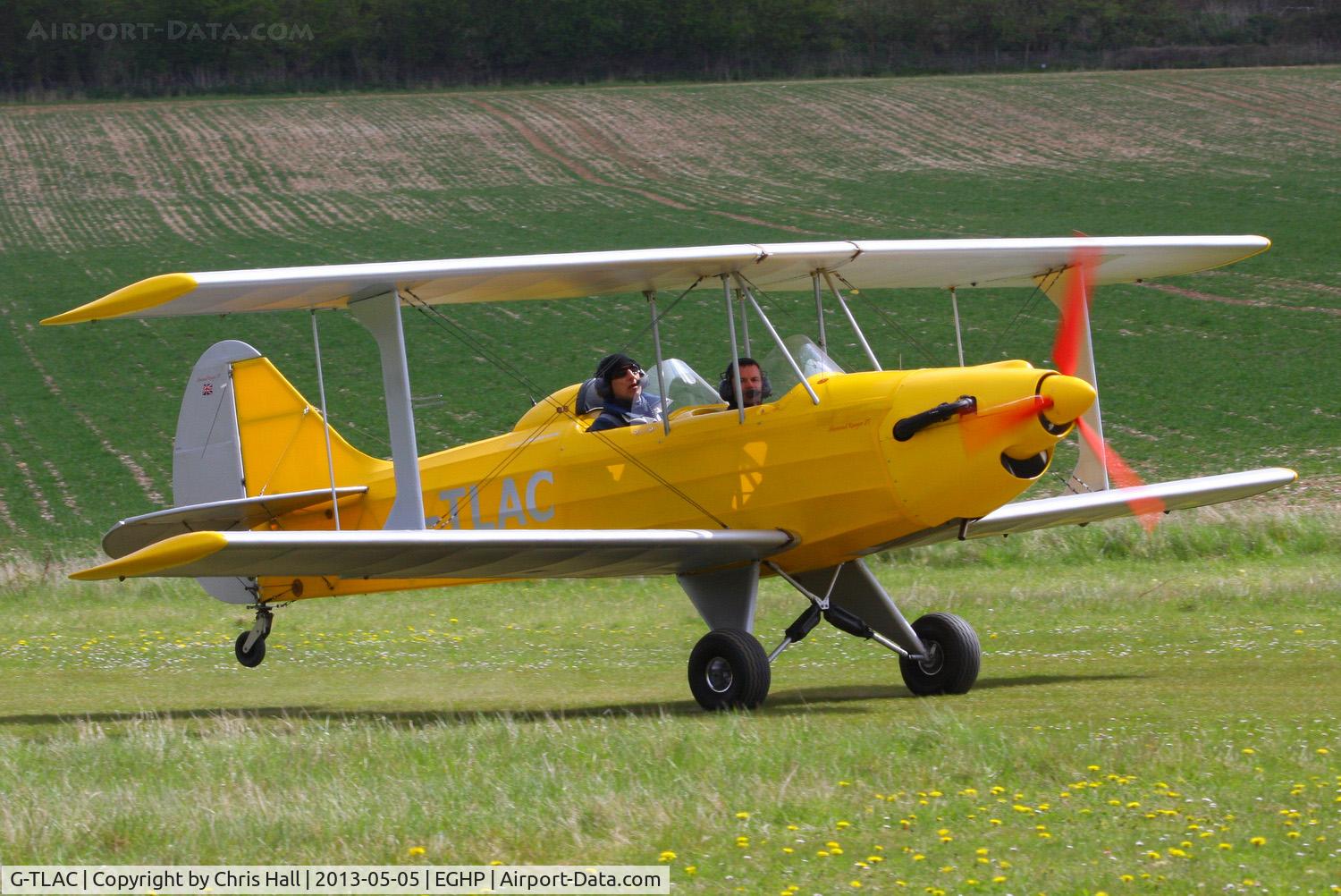 G-TLAC, 2009 TLAC Sherwood Ranger ST C/N PFA 237B-13895, at the LAA Microlight Trade Fair, Popham