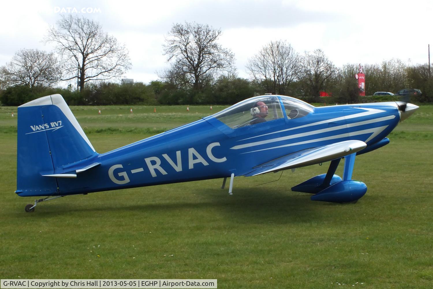 G-RVAC, 2005 Vans RV-7 C/N PFA 323-14445, at the LAA Microlight Trade Fair, Popham
