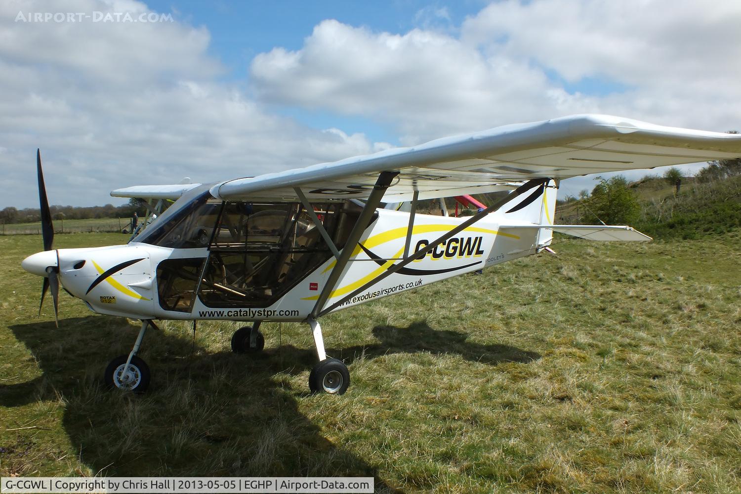 G-CGWL, 2011 Best Off Skyranger Nynja 912S(1) C/N BMAA/HB/601, at the LAA Microlight Trade Fair, Popham