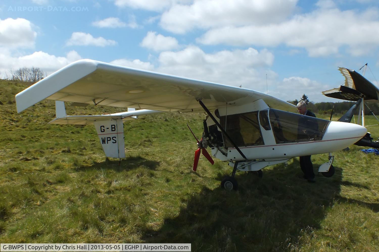 G-BWPS, 1996 CFM Streak Shadow SA C/N PFA 206-12954, at the LAA Microlight Trade Fair, Popham