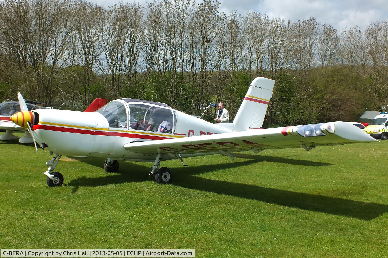 G-BERA, 1977 Socata Rallye 150ST C/N 2821, at the LAA Microlight Trade Fair, Popham