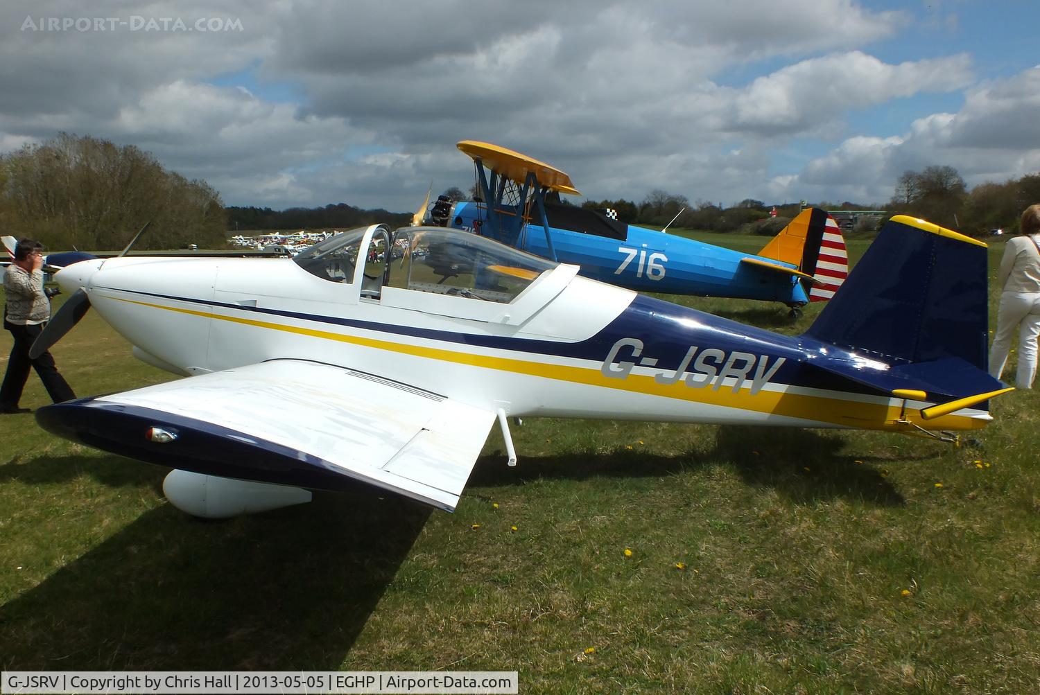 G-JSRV, 2006 Vans RV-6 C/N PFA 181A-14407, at the LAA Microlight Trade Fair, Popham