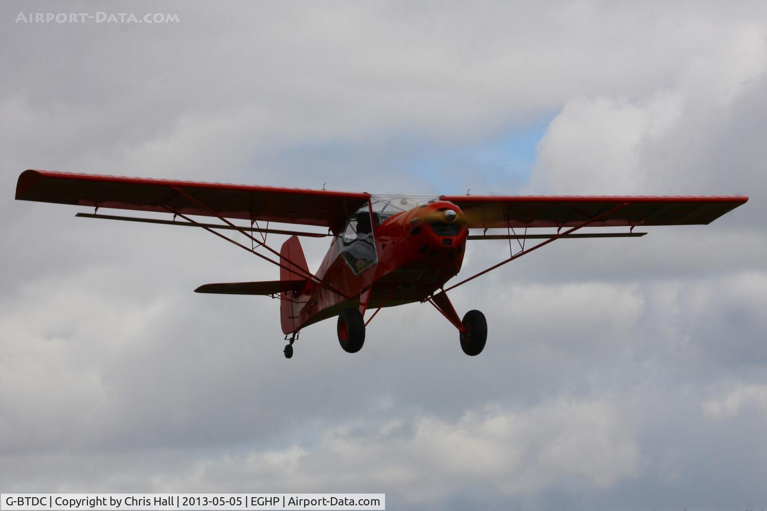 G-BTDC, 2002 Denney Kitfox MK2 C/N PFA 172-11483, at the LAA Microlight Trade Fair, Popham
