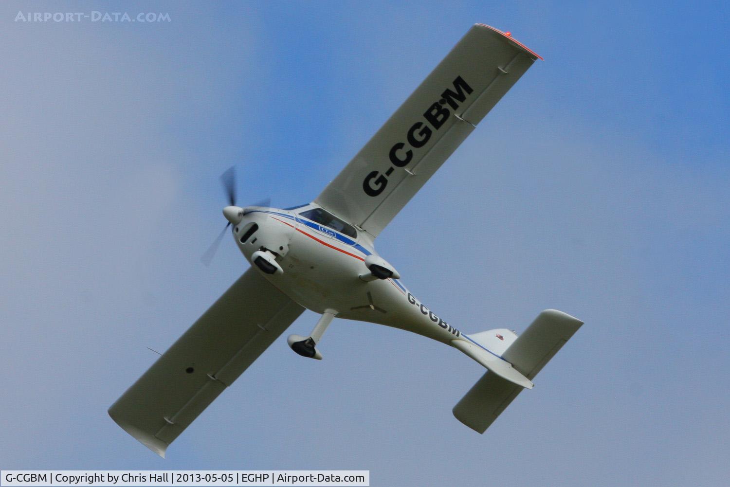 G-CGBM, 2009 Flight Design CTSW C/N 8484, at the LAA Microlight Trade Fair, Popham